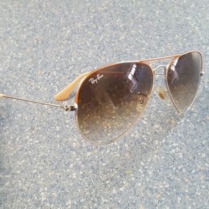 Ray-Ban classic aviators sunglasses Orange rb3025